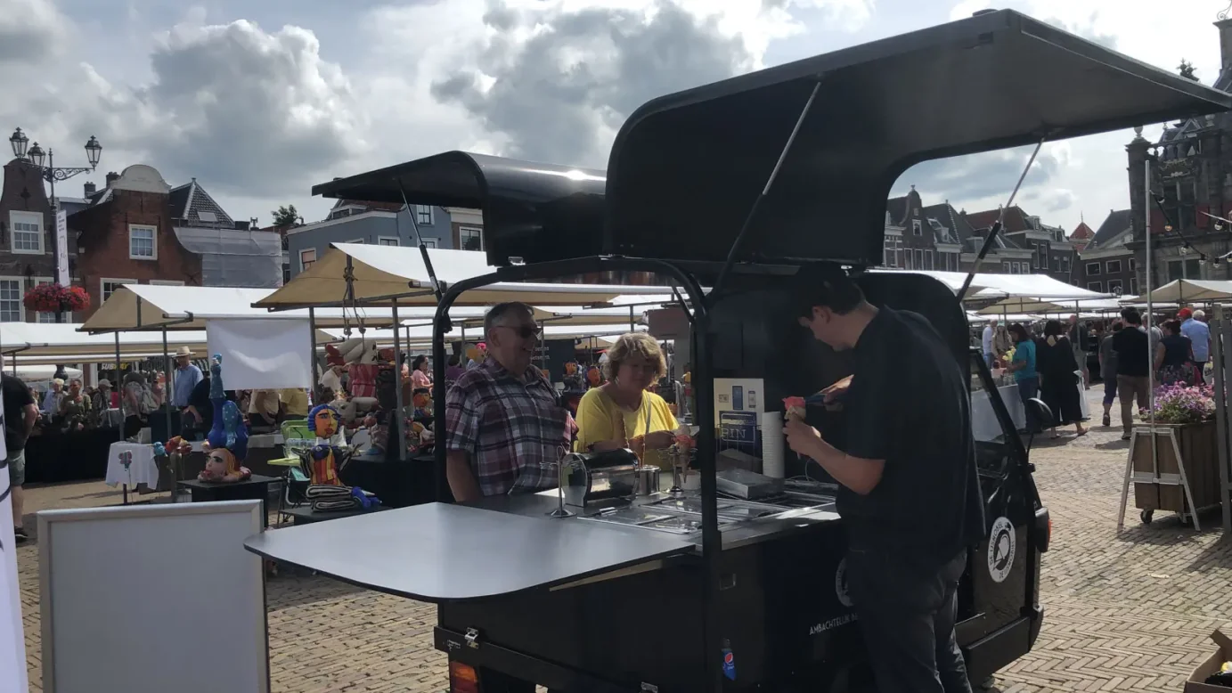 Ijskar op de stadsfeesten